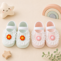 Thumbnail for SweetFeet – Myke og søte – babysokker med blomster og blonder