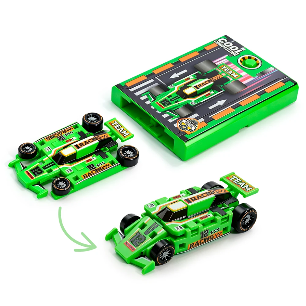 SpeedTransform – Aktiv & interaktiv – Ombyggbar racerbil