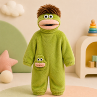 Thumbnail for LittleMonster – Komfortabel og søt – barnedrakt med morsomt monstermotiv