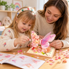 BloomBook – Romantisk og kreativt – 3D-blomsterbok med roser og sommerfugler