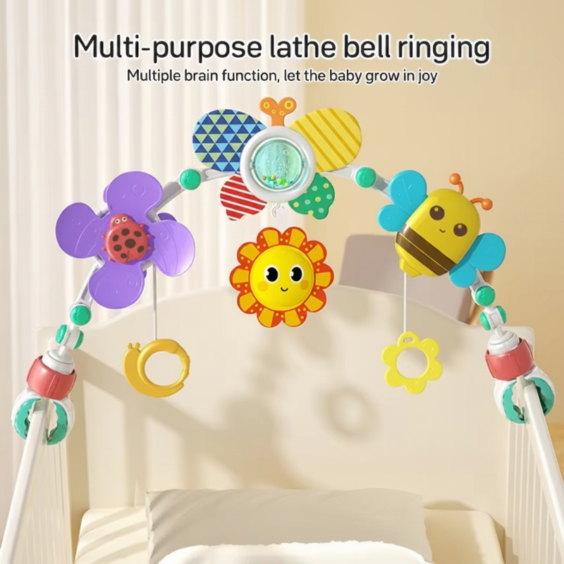 BuzzBloom – Fargerik og interaktiv – Lekebue for babyer