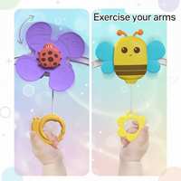 Thumbnail for BuzzBloom – Fargerik og interaktiv – Lekebue for babyer