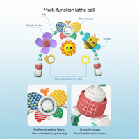 Thumbnail for BuzzBloom – Fargerik og interaktiv – Lekebue for babyer