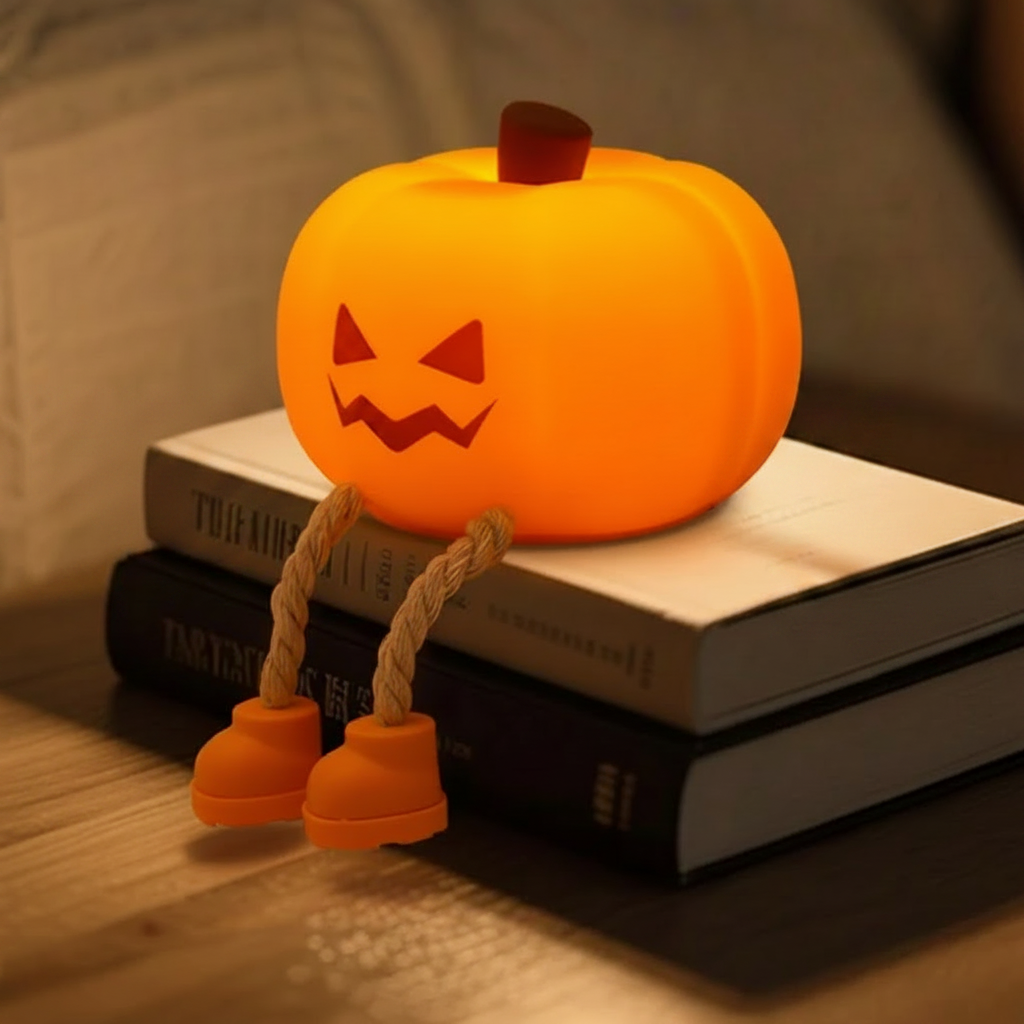 SpookyLamp – Søt og stemningsfull – Halloween-nattlampe