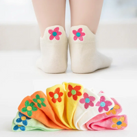 Thumbnail for PlayfulToes – Fargerike og myke – korte barnesokker (sett med 5)