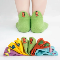 Thumbnail for PlayfulToes – Fargerike og myke – korte barnesokker (sett med 5)