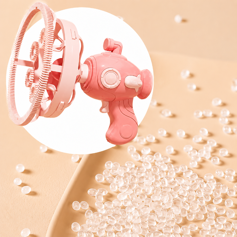 HappyBubbles – Lekende og trygt – Boblepistol for barn