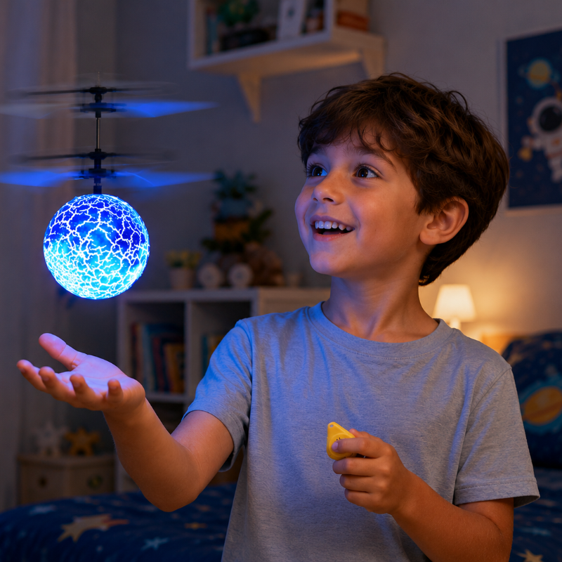 HoverFun – LED-lys og læring – Quadcopter-drone