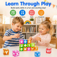 Thumbnail for LearnCube – Lærerikt og interaktivt – Magnetiske bokstav- og regnekuber