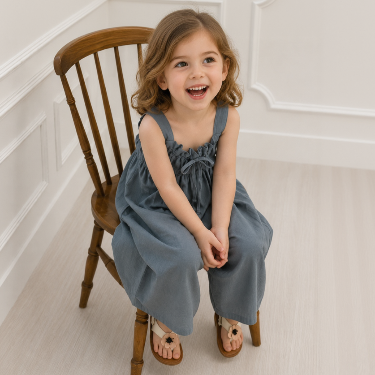 SunnyDays – Stilig og myk – Jumpsuit med sløyfe