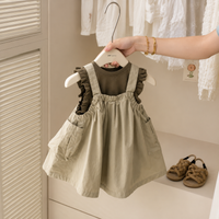 Thumbnail for LittleStar – Komfort og stil – Barnekjole med volanger for et sommerlig utseende