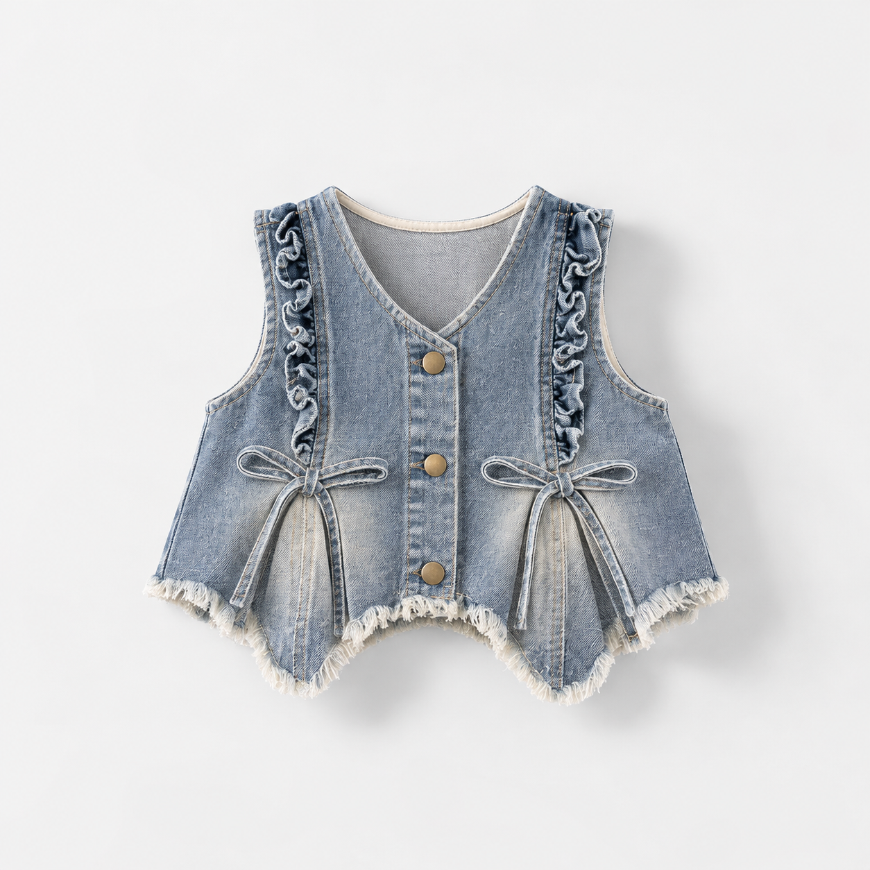 DenimBelle – Trendy og søtt – 3-delers barnesett i denim
