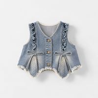 Thumbnail for DenimBelle – Trendy og søtt – 3-delers barnesett i denim