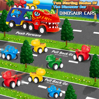 Thumbnail for DinoDrive – Kreativt og spennende – 5-i-1 lastebil-lekesett