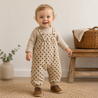 Thumbnail for BabyBloom – Søt og behagelig – Jumpsuit med prikkete mønster