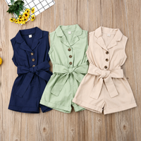 Thumbnail for LittleLady – Elegant & Trender – Jumpsuit med sløyfe i livet