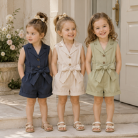Thumbnail for LittleLady – Elegant & Trender – Jumpsuit med sløyfe i livet