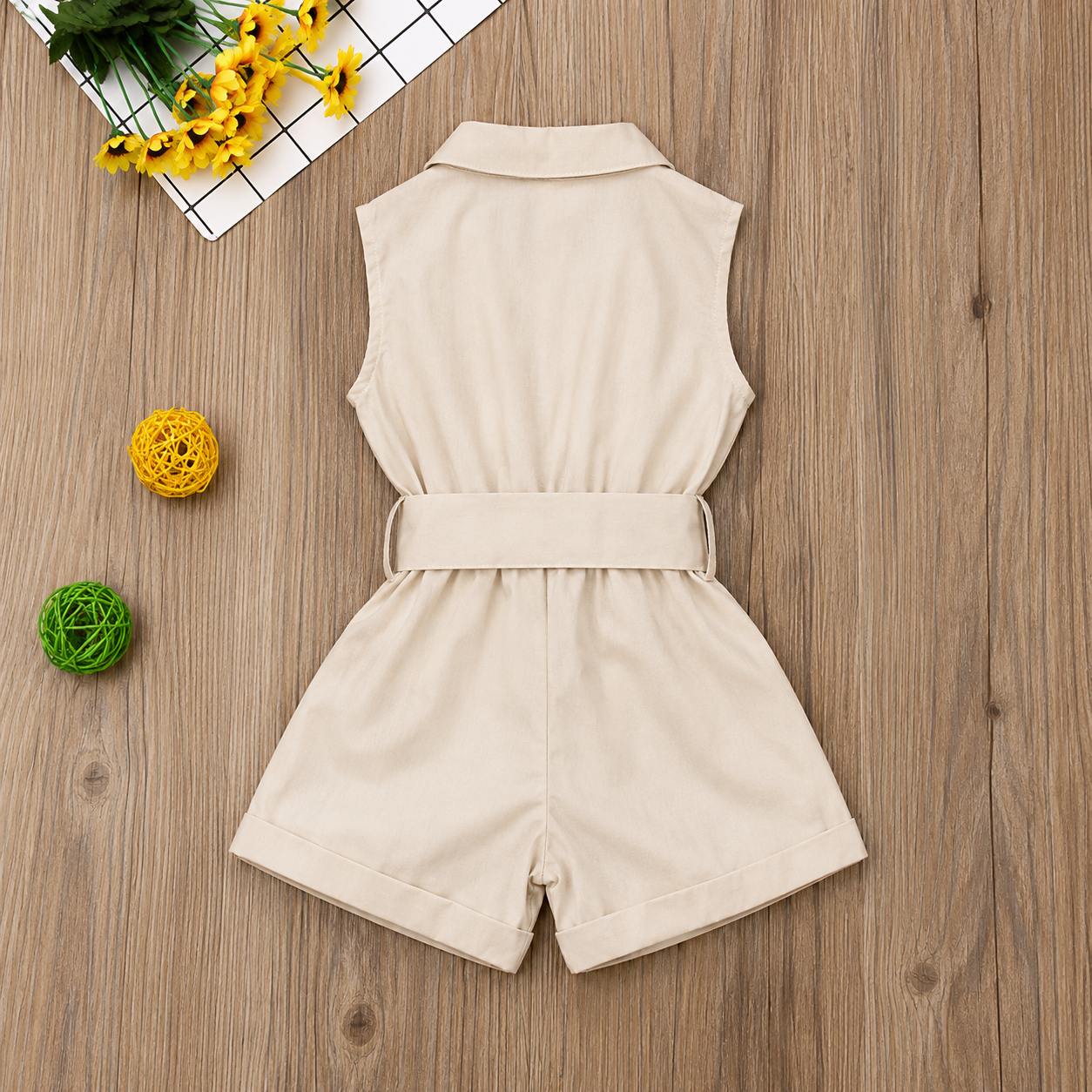 LittleLady – Elegant & Trender – Jumpsuit med sløyfe i livet