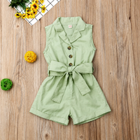 Thumbnail for LittleLady – Elegant & Trender – Jumpsuit med sløyfe i livet