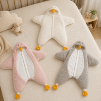 Thumbnail for LittlePenguin – Myk og varm – Baby-pingvin-jumpsuit-sovepose