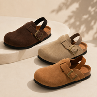 Thumbnail for LittleWalk – Komfortable og trendy – sandaler i semsket skinn