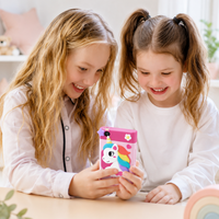Thumbnail for KiddoPhone – Lærerikt og interaktivt – Smarttelefon for barn med kamera og spill