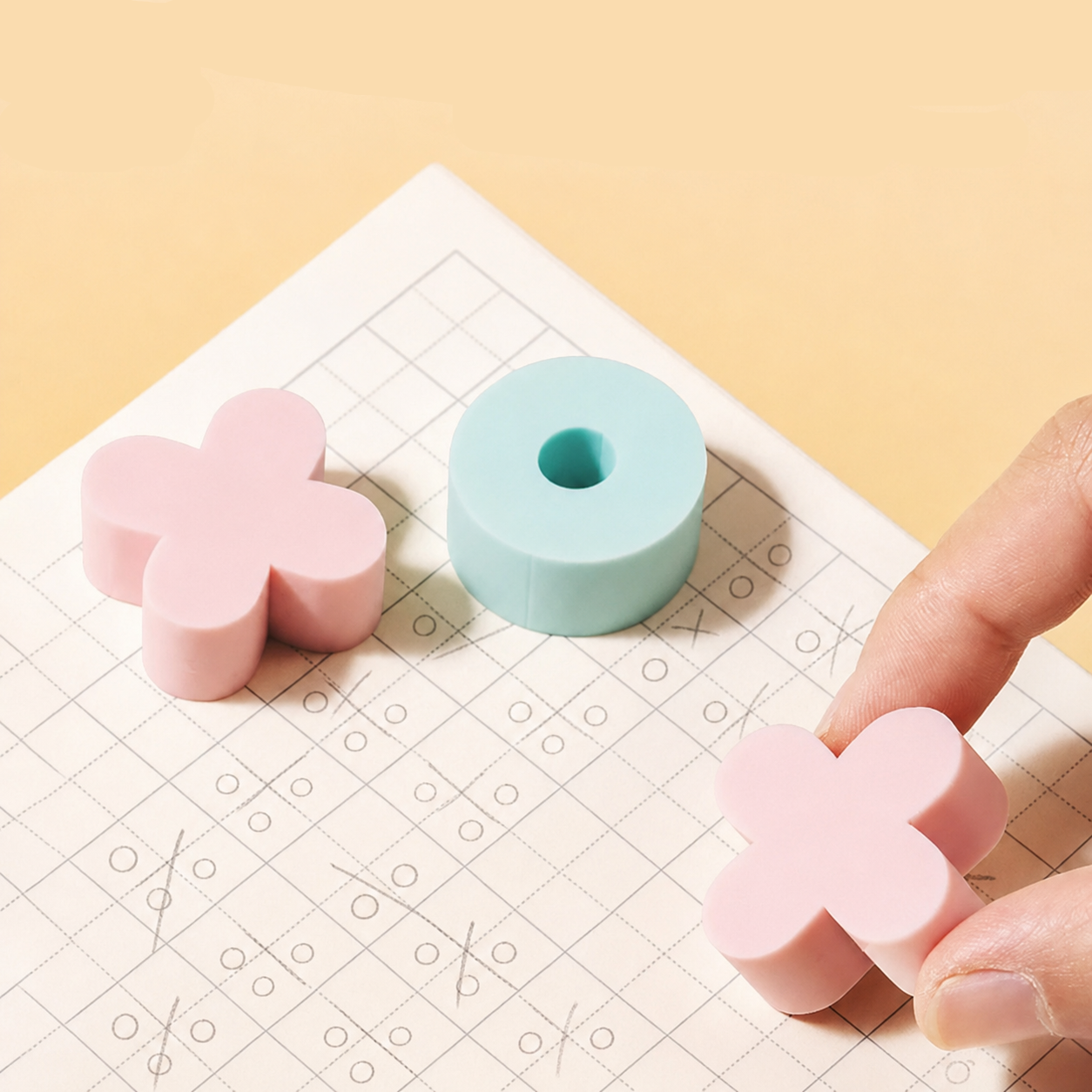 TicFun – Søtt og praktisk – «Smør, ost og egg»-gummisett