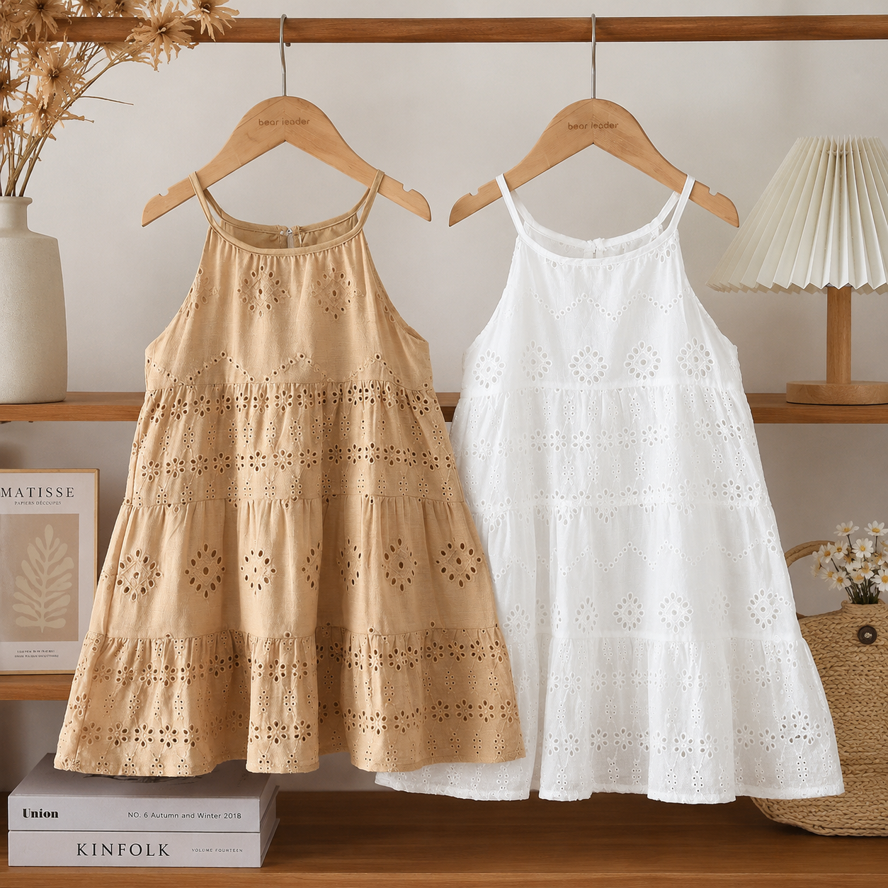 BohoBelle – Elegant og komfortabel – Kjole med broderidetaljer