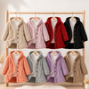 Mini Fashion - Mykt innerfôr i fleece - Vinterjakke til jenter