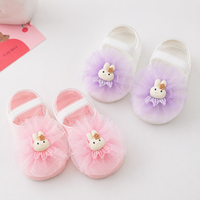 Thumbnail for SweetFeet – Myke og søte – babysokker med blomster og blonder