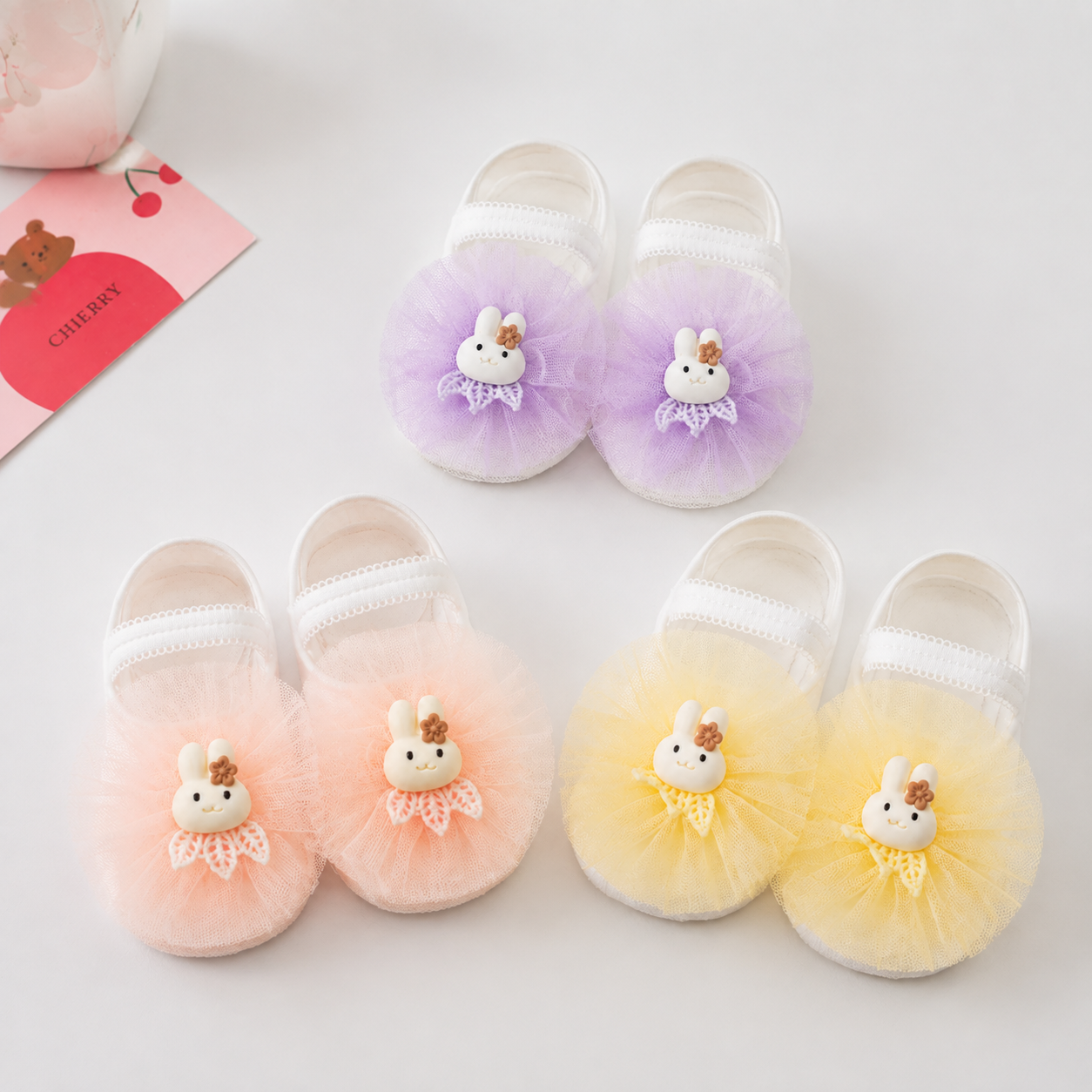SweetFeet – Myke og søte – babysokker med blomster og blonder