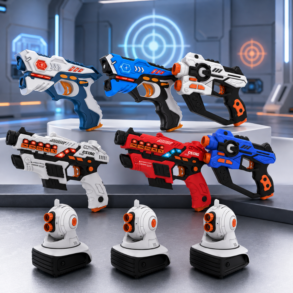 TargetPro – Konkurransepreget og spennende – Laserduell-pistolsett