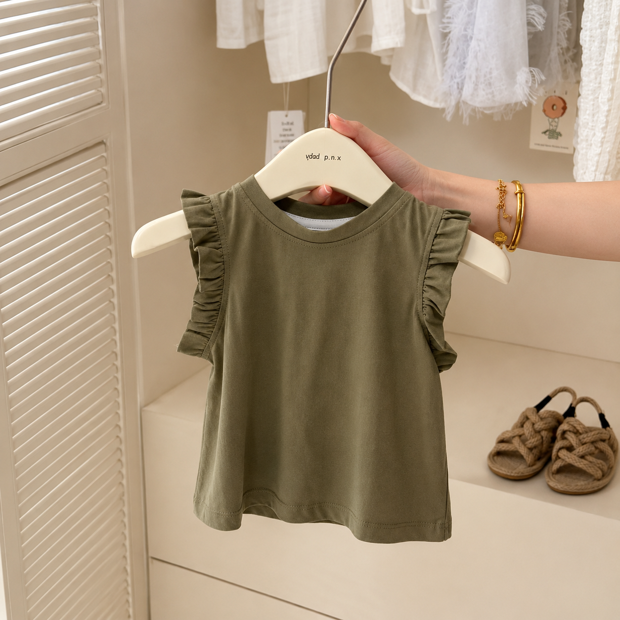 LittleStar – Komfort og stil – Barnekjole med volanger for et sommerlig utseende