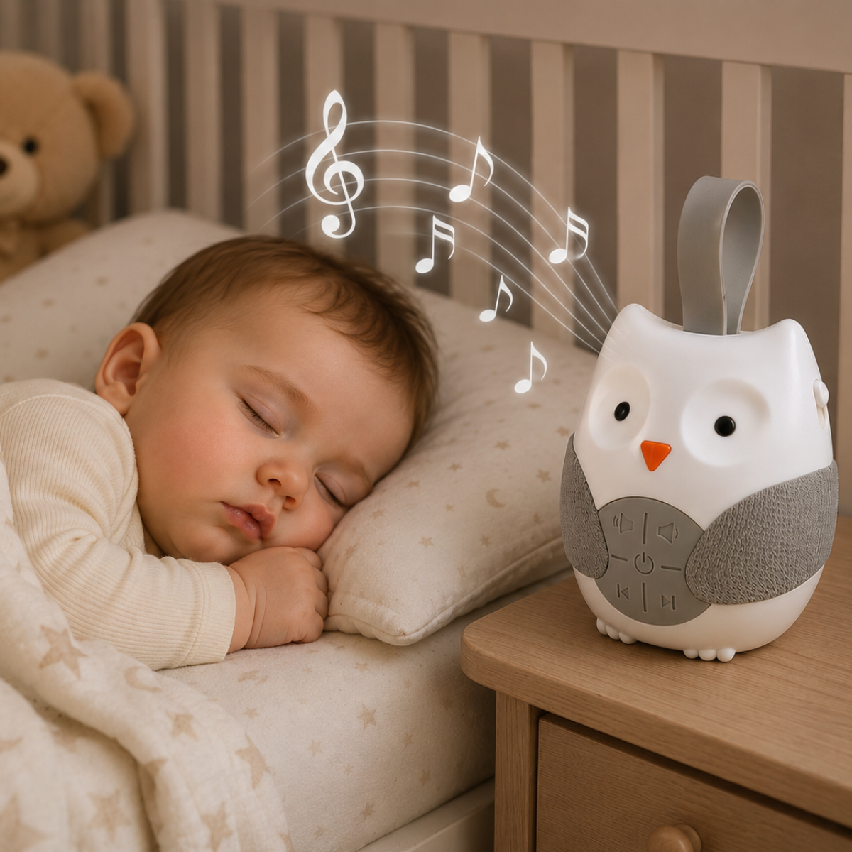 SleepyPal – Beroligende og morsomt – nattlampe med musikk