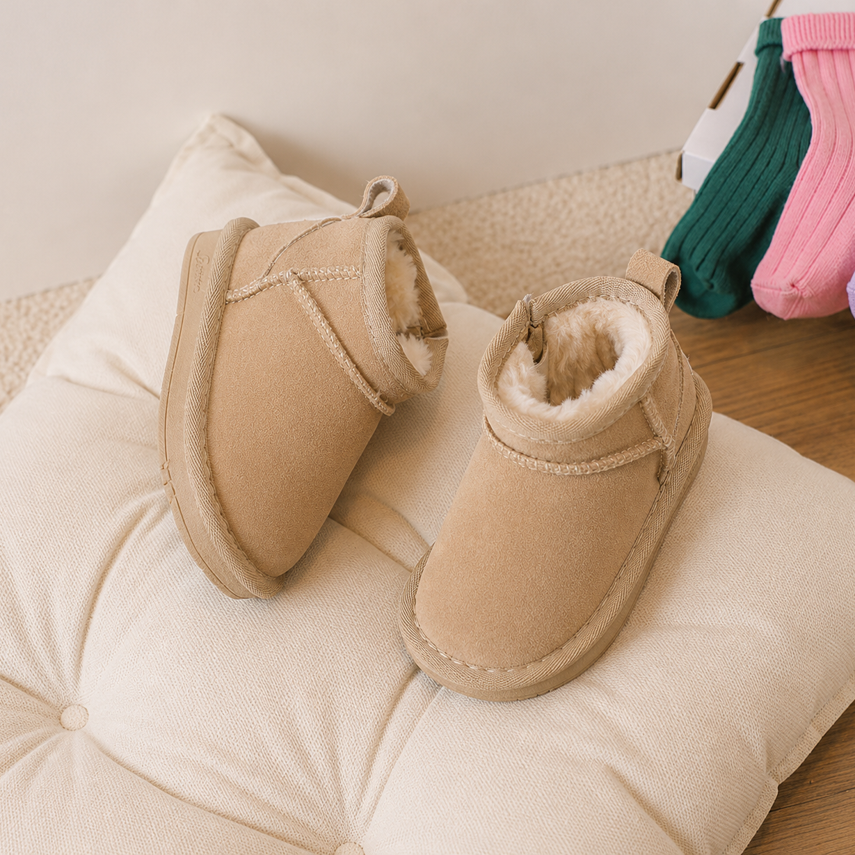 CozySteps – Varm og praktisk – Ankelstøvler til barn