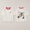 LittleVibe – Lek og kreativitet – Oversized T-skjorte med fargerik illustrasjon