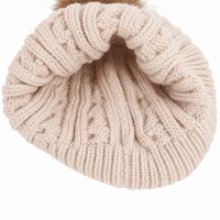 Thumbnail for CozyPom – Varmt og mykt – Vintersett med lue, skjerf og hansker
