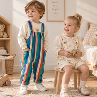Thumbnail for TinyStyle – Lekent og behagelig – barnebukser med mønster