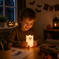 Thumbnail for SpookyLamp – Søt og stemningsfull – Halloween-nattlampe