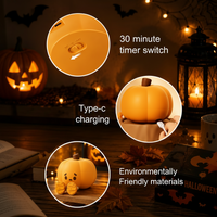 Thumbnail for SpookyLamp – Søt og stemningsfull – Halloween-nattlampe