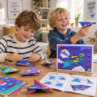 Thumbnail for PaperFly – Kreativt og lærerikt – Origami-fly-sett