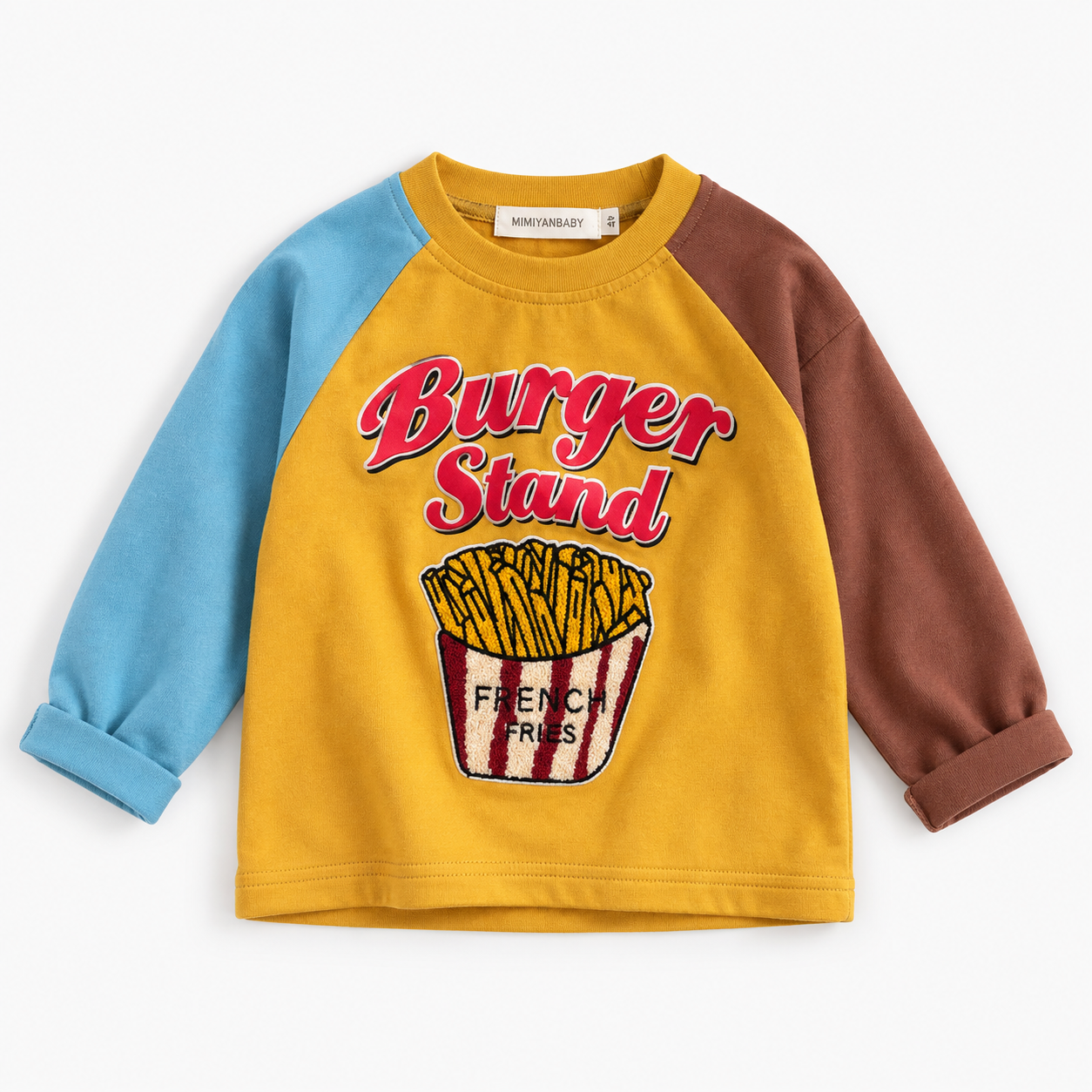 LittleRetro – Kult og trendy – Langermet barne-T-skjorte med grafisk trykk