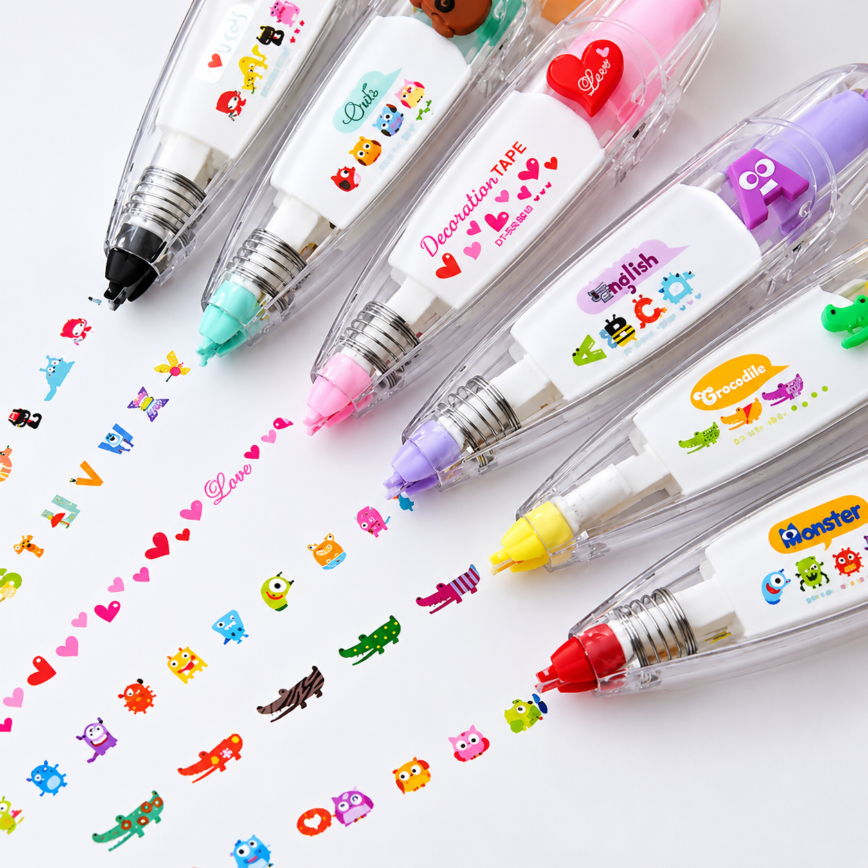 DoodleTape – Dekorativ teiprulle til journaling og håndverk