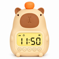 Thumbnail for CappyClock – Søt og multifunksjonell – digital vekkerklokke for barn med nattlampe