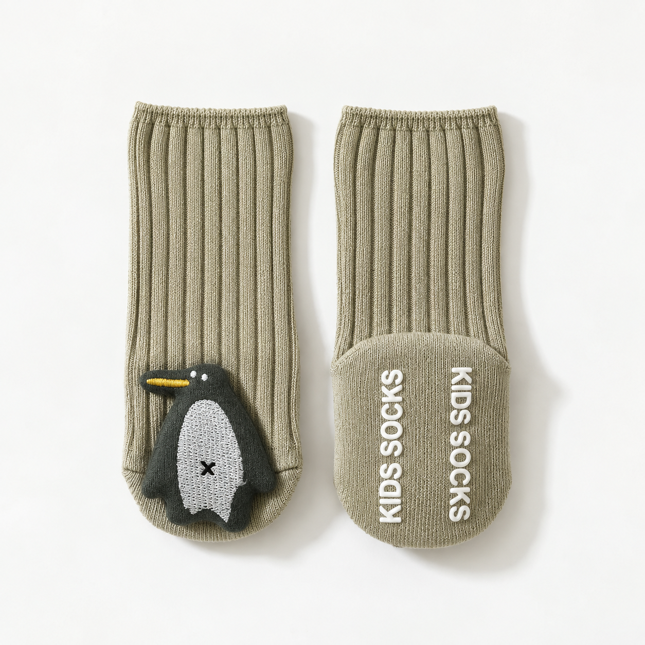 Mini Fashion - Antiskli-sokker med morsomt design - Behagelige