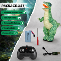 Thumbnail for MegaDino – Eventyrlig og interaktiv – Oppblåsbar RC-dinosaur
