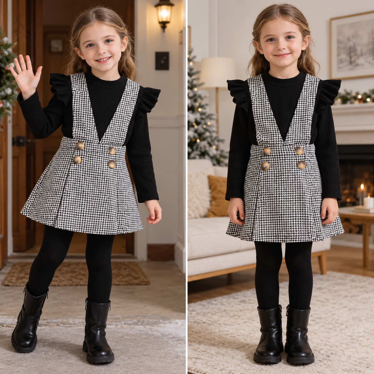 Mini Fashion - Søt og stilig - Todelt kjolesett