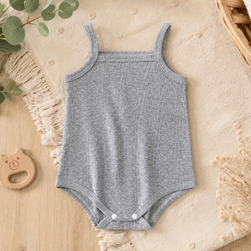 Summer Bodysuit – Luftig og behagelig – Strikket babybody
