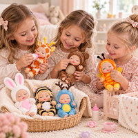 Thumbnail for LittleDolly – Søtt og koselig – babydukke i et muntert dyrekostyme