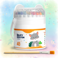 Thumbnail for TinyArt – Lærerikt og trygt – Sett med vannløselige, vaskbare tusjer